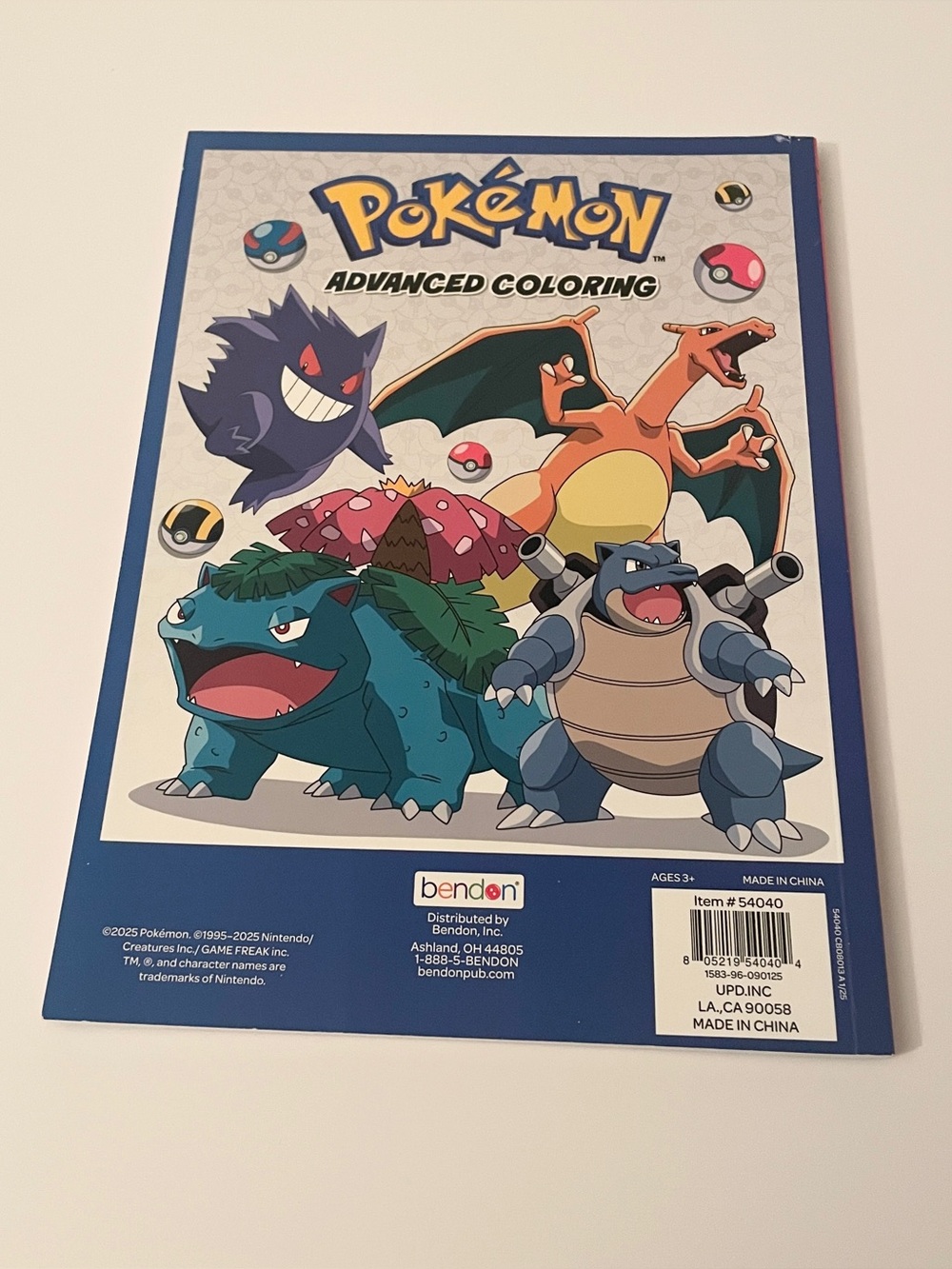 Bendon Pokemon Advanced Coloring Book Pikachu Charizard Eevee - Picture 7 of 13